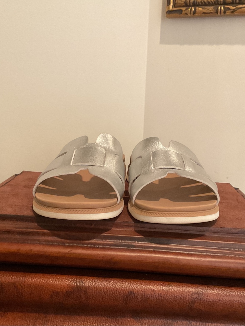BOBS from Skechers Silver Slide Sandals for Women - Picture 5 of 5